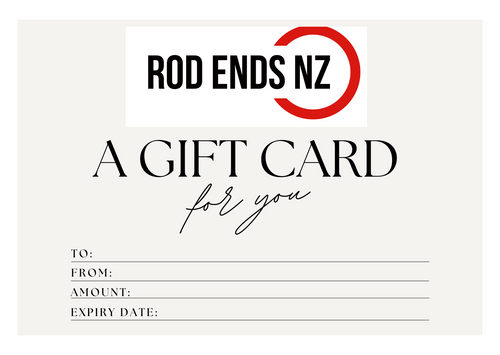 Rod Ends NZ Gift Card
