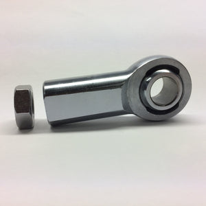 Female Chromoly Steel 2 piece Rod End - Imperial - Differing ball and thread size