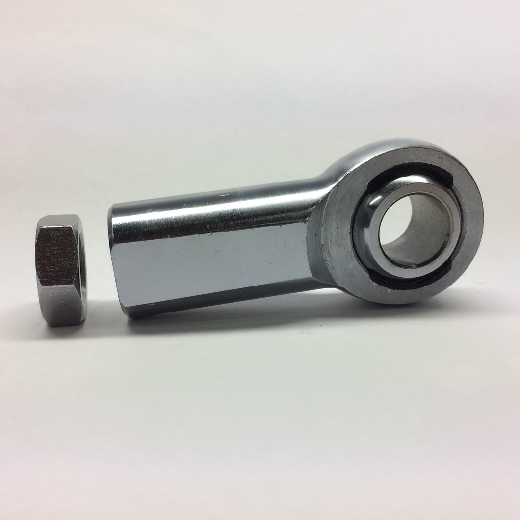 Female Chromoly Steel 2 piece Rod End - Imperial 3/16 to 3/4